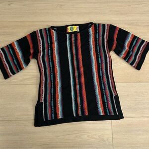 Coogi-Style Beewear Sportswear Short Sleeve Sweater